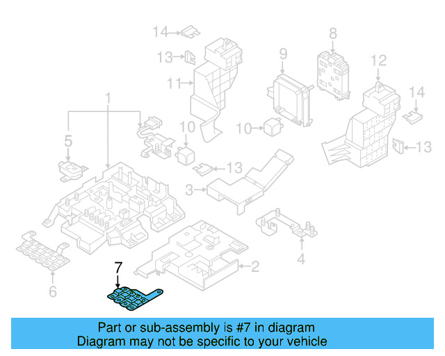 Instrument Panel Circuit Board 7P0-937-629 - View 3