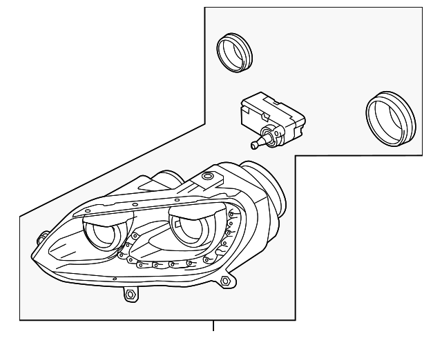 Composite Assembly 1Q0-941-005-J - View 2