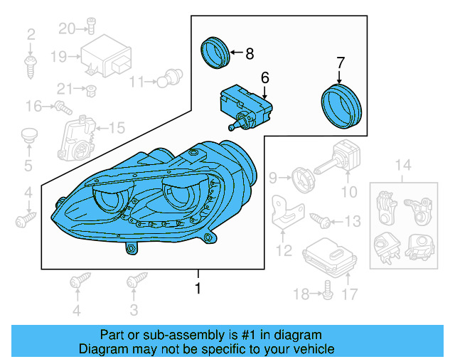 Composite Assembly 1Q0-941-006-J