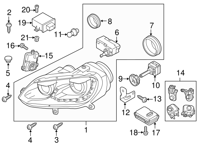 Mount Bracket 1Q0-941-452-A