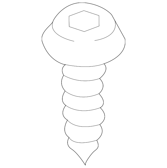 Headlamp Assembly Screw N-911-080-01 - View 21