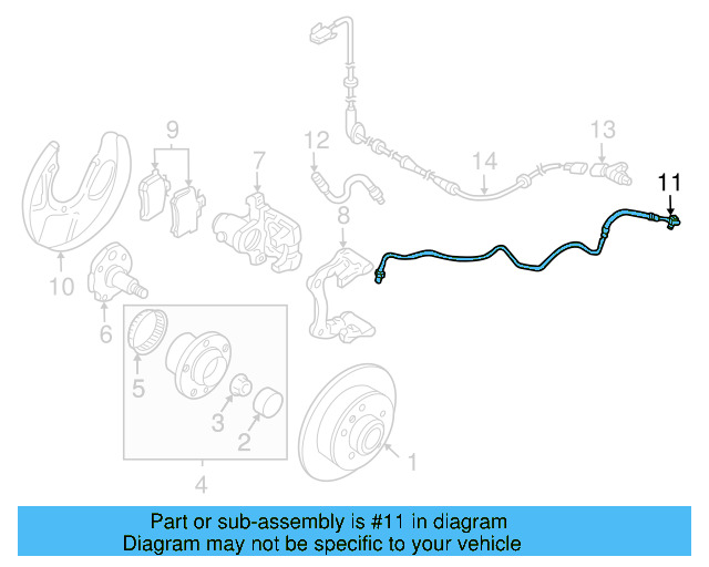 ABS Sensor Wire 1J0-927-903-E - View 35