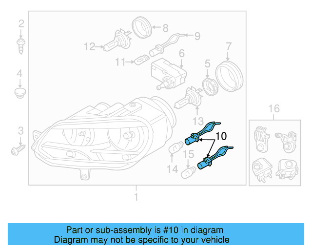 Wire Harness 1Q0-971-671-A