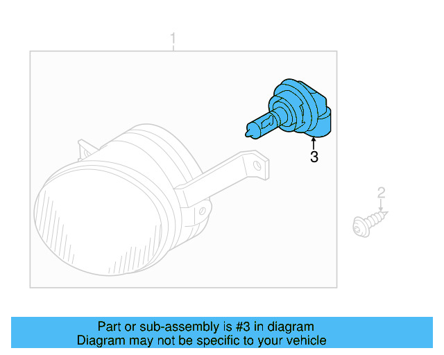 Fog Lamp Bulb N-101-300-01 - View 27