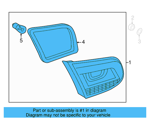 Tail Lamp Assembly 1Q0-945-093-AC - View 3