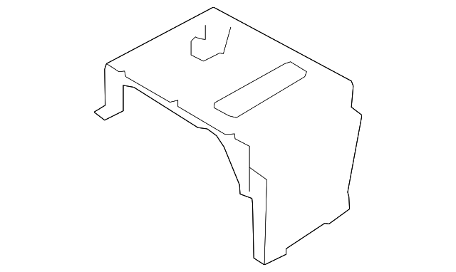 Rear Bracket 3CN-864-107 - View 3