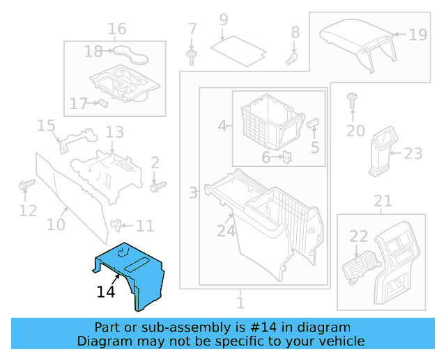 Rear Bracket 3CN-864-107 - View 2