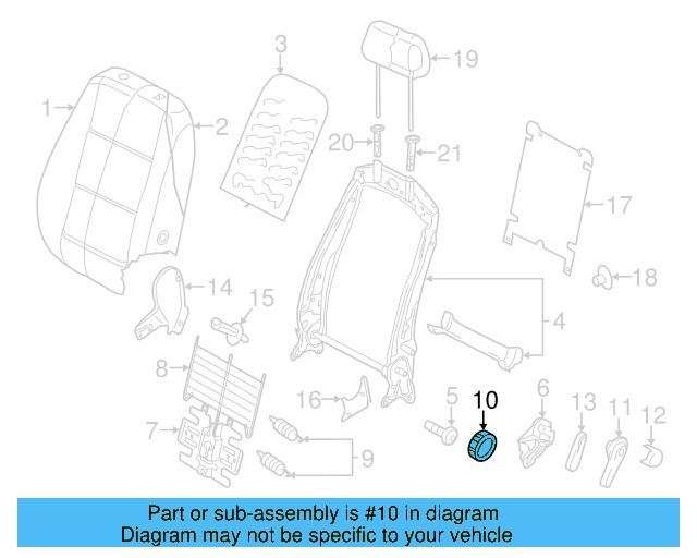 Adjust Lever 5N0-881-236-D-82V - View 25