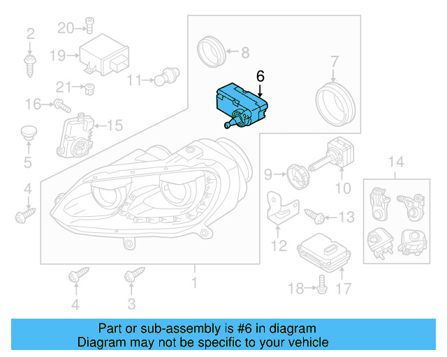 Motor 4H0-941-295 - View 33