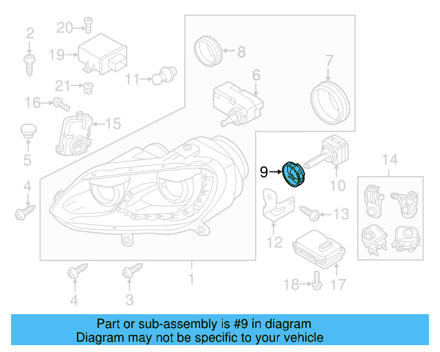 Retainer Ring 8P0-941-621 - View 24