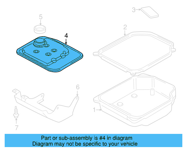 Transmission Oil Filter 01M-325-429 - View 37
