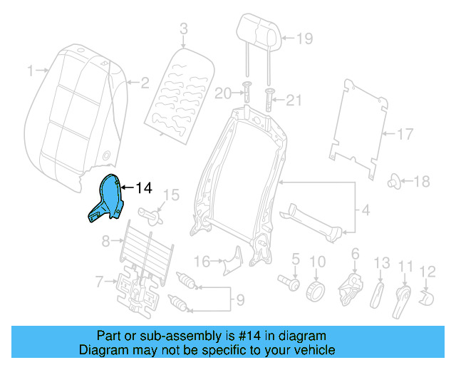 End Cap 5N0-881-479-A-82V - View 2