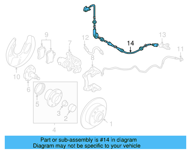 ABS Sensor Wire 1J0-927-903-E - View 18