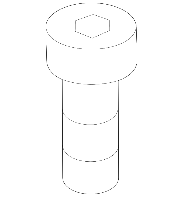 Trim Molding Screw N-907-290-02 - View 2