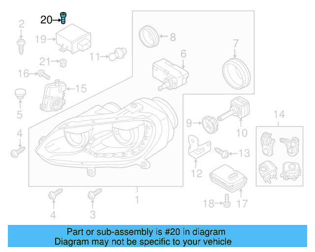 Trim Molding Screw N-907-290-02 - View 8