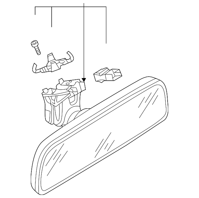 Mirror Inside 3C0-857-511-J-9B9 - View 70