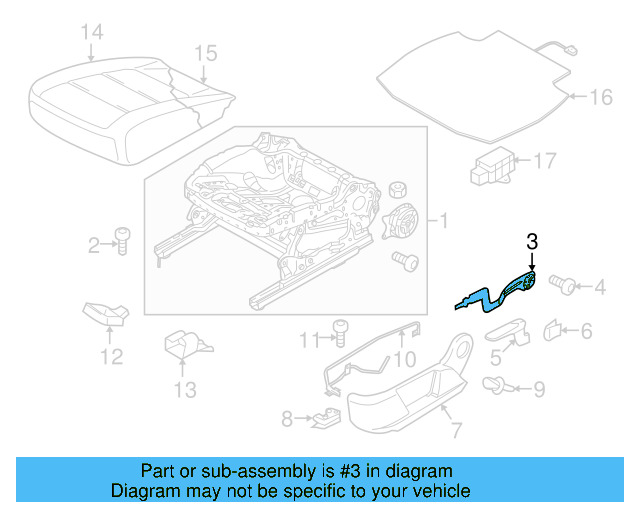 Adjust Lever 5N0-881-092
