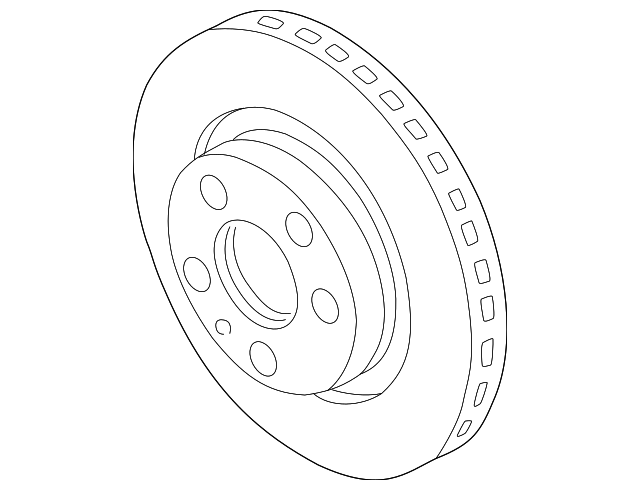 Disc Brake Rotor Front 6R0-615-301-D - View 22
