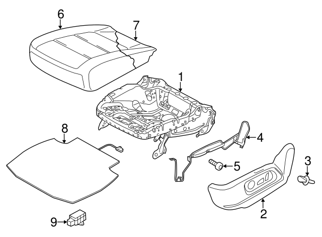 Retainer 5N0-881-559-B