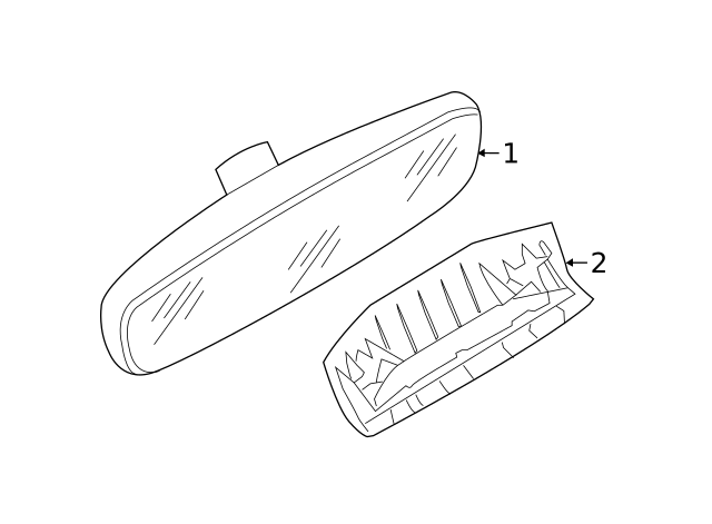 Mirror Inside 3C0-857-511-J-9B9 - View 57