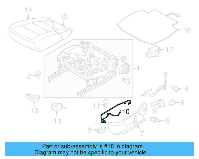 Retaining Bracket 5N0-881-560