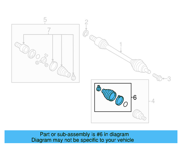 Outer Boot 1K0-498-203-A - View 59