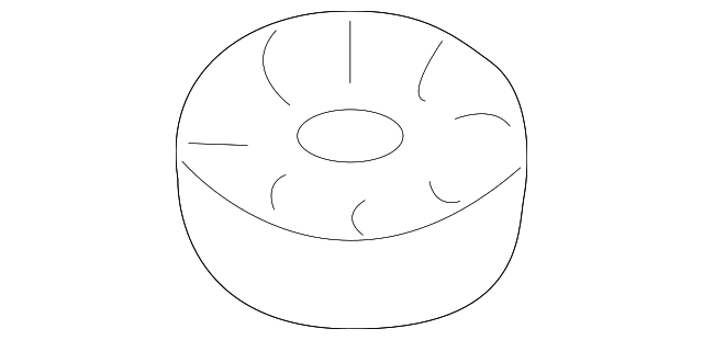 Warm Air Hose Rubber Mount 044-129-670 - View 4