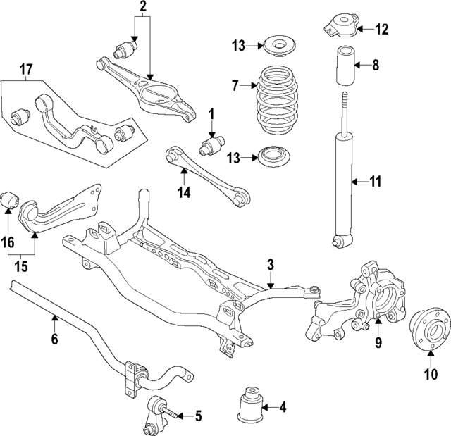 Hub & Bearing 5WA501611C