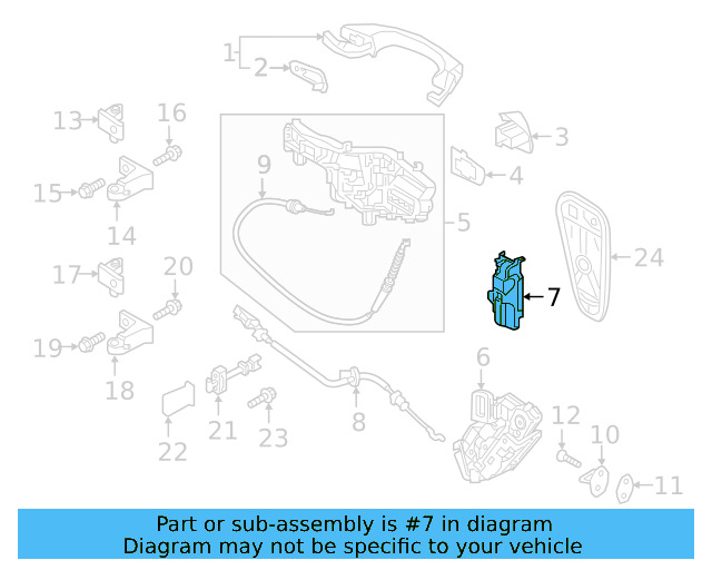 Lock Cover 5K0-837-349-B - View 55