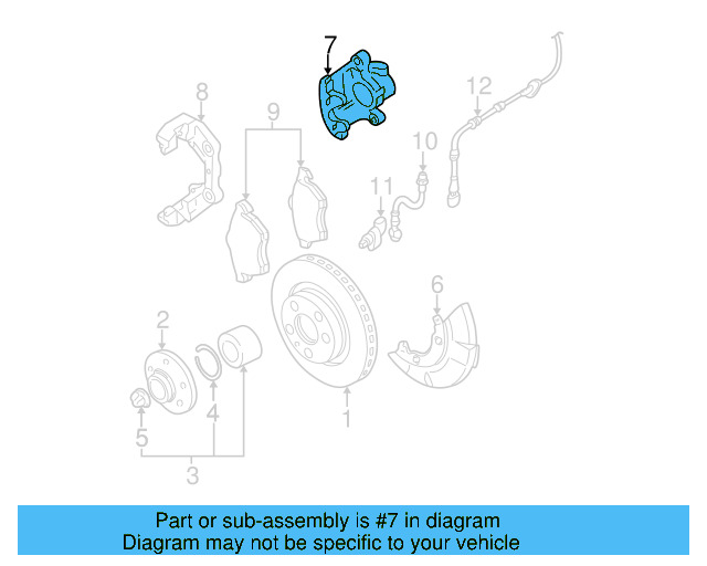 Disc Brake Caliper 1J0-615-124-D - View 14