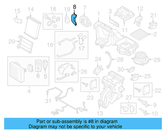 Gasket 5Q0-820-061 - View 3
