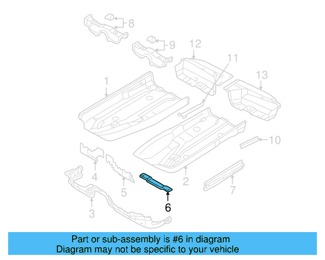 Reinforcement 8D0-804-813-J - View 20