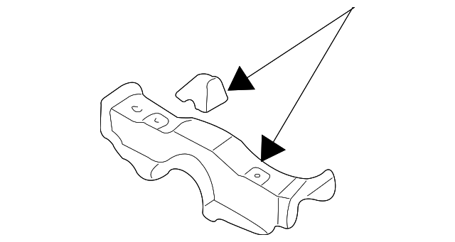 Seat Support 8E0-803-173 - View 8