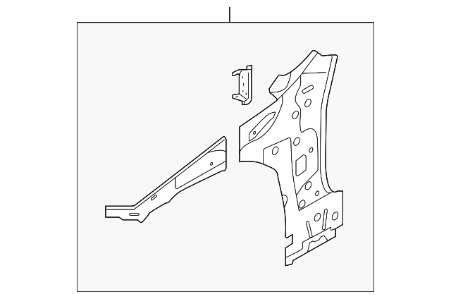 Inner Hinge Pillar 3G8-802-123