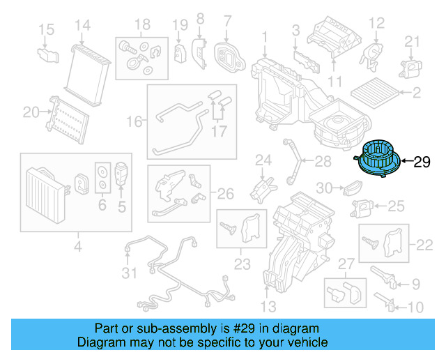 Fan & Motor 5Q1-819-021-J - View 3
