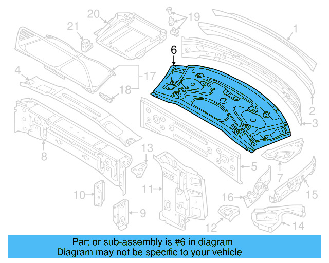 Storage Tray 5C3-813-514-A - View 3
