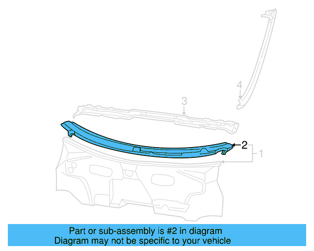 Cowl Grille 701-805-033-F