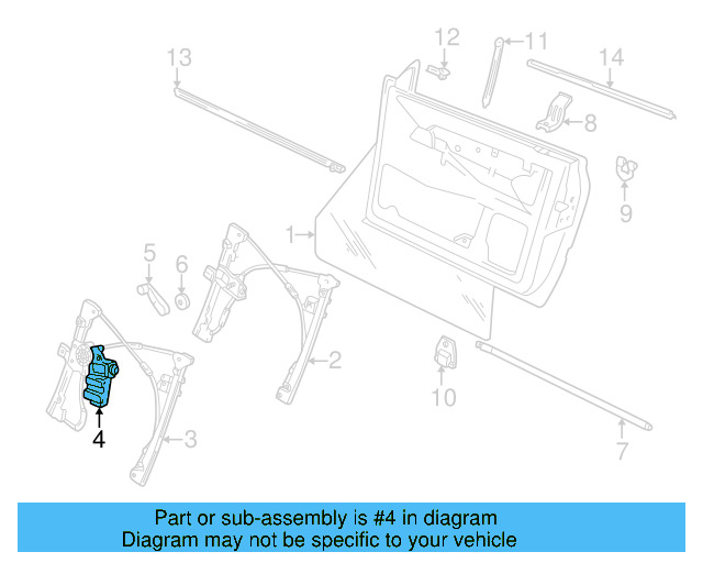 Window Motor 1E0-959-802-A