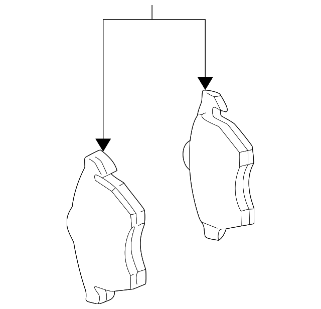 Brake Lining 1J0-698-151-Q - View 3