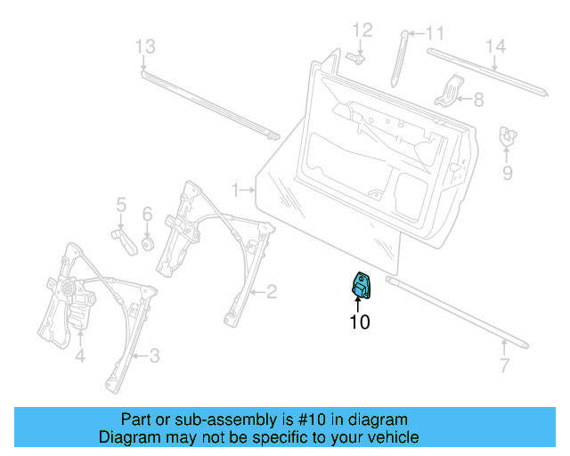 Mount Bracket 1E0-845-239 - View 2