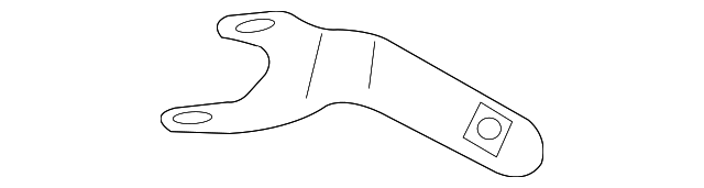 Catalytic Converter Bracket 7P0-253-047-C - View 4