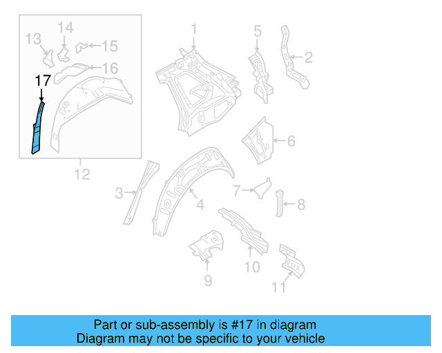 Corner Reinforced 5QF-814-561-B