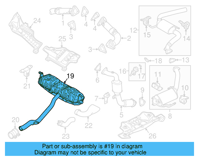 Resonator & Pipe 7P6-253-609-AD - View 17