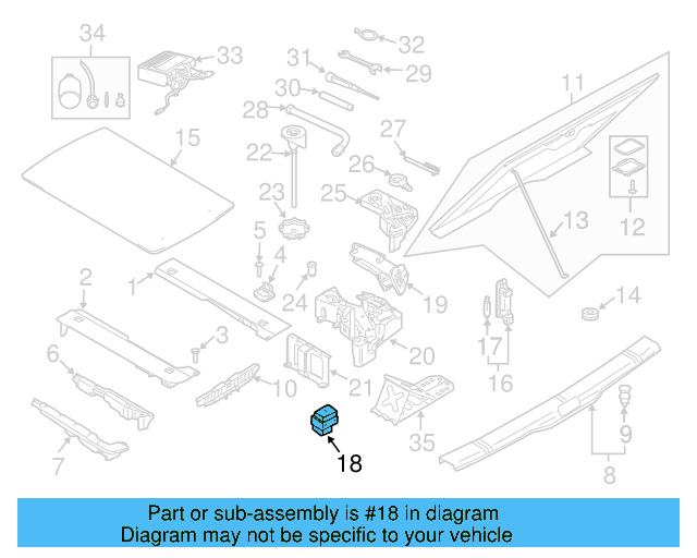Sound Absorber 7L0-864-744-A - View 4