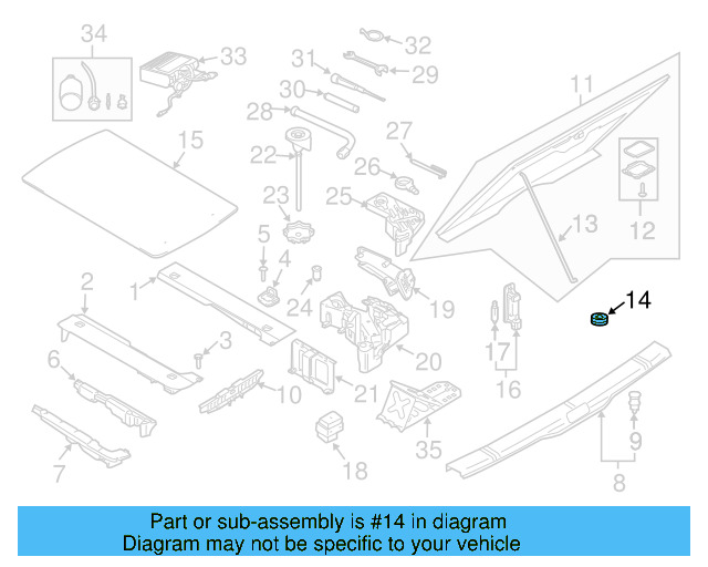 Sound Absorber 7L0-863-802-B