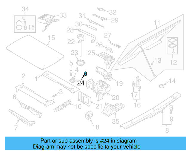 Stabilizer Bar Nut Plate N-904-085-04 - View 5