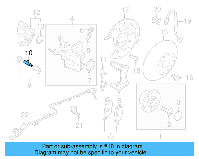 Disc Brake Caliper Pin Bolt WHT-010-085 - View 28