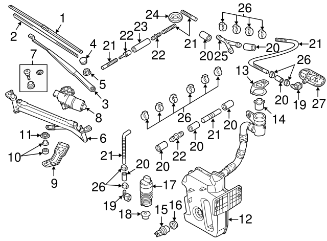 Level Sensor Seal 7M0-919-382 - View 5