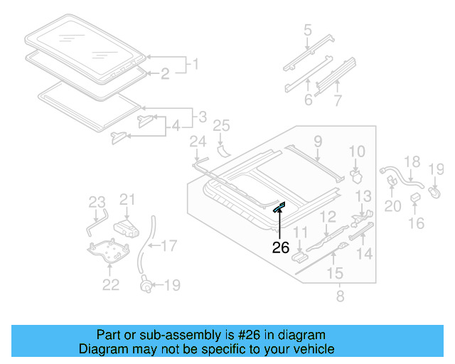 Air Deflector Spring 8D5-877-975 - View 18