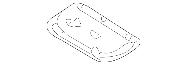 Motor Cover 3B0-877-829-E-4R4 - View 2